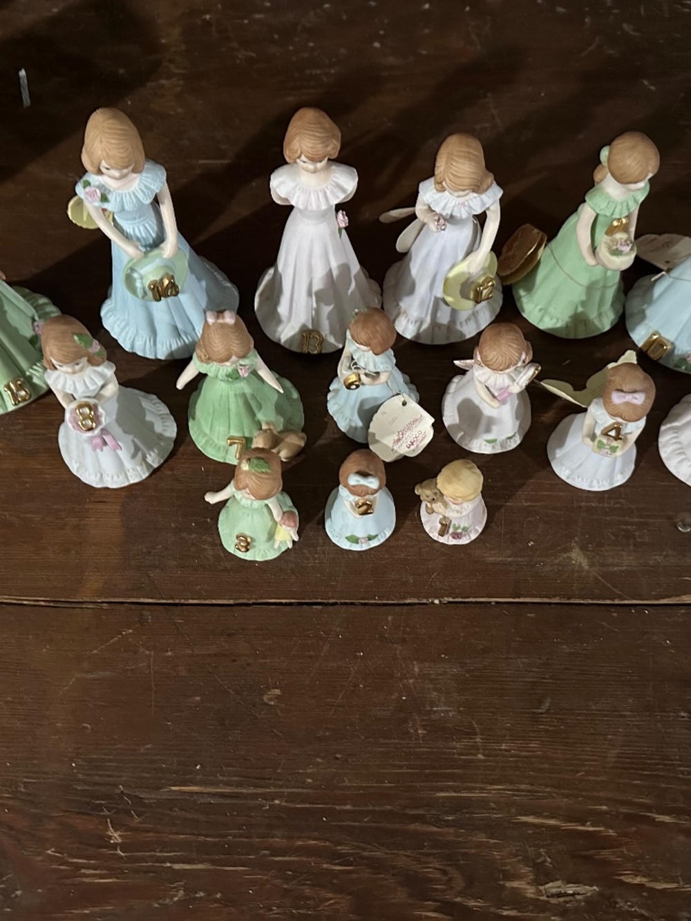 Porcelain Collectable Growing Up Girls